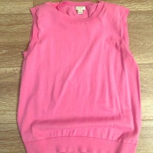 EUC JCrew Pink Shell Sz M